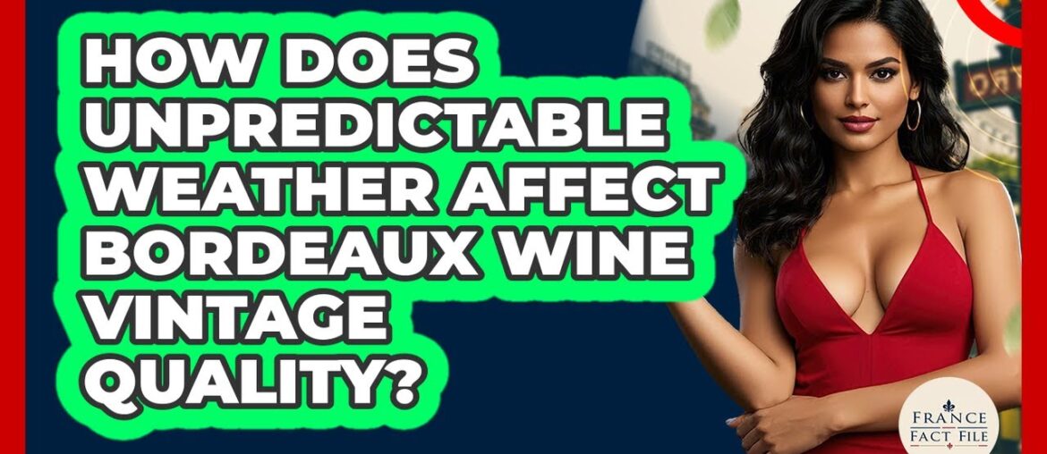 How Does Unpredictable Weather Affect Bordeaux Wine Vintage Quality? - France Fact File