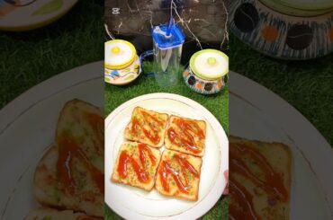 Rava Malai Toast Recipe | No Cheese Recipe | #shorts #pizza #malaitoast #breadpizza #quickrecipe