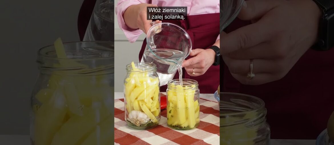 Kiszone frytki! Prosty przepis