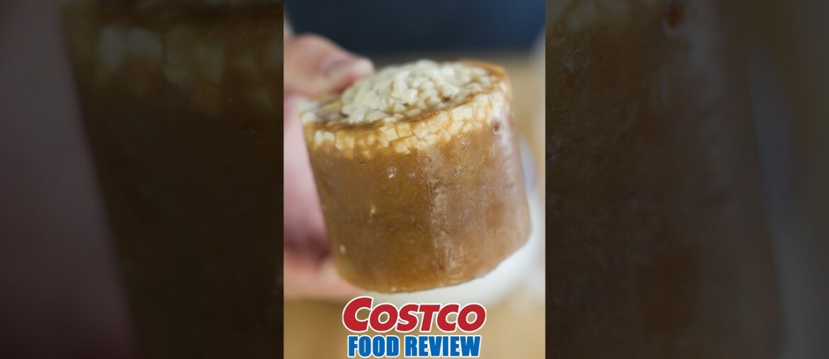Trying the French Onion Soup from Costco - Cuisine Adventures #costco #foodreview #soup #costcofinds