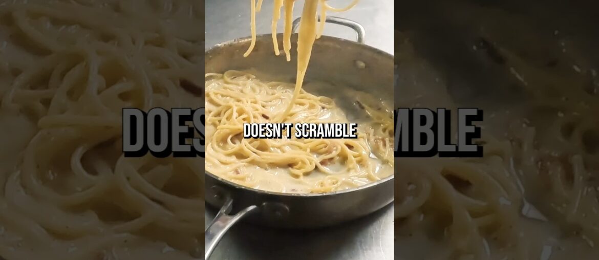 Chef Tips for Better Carbonara