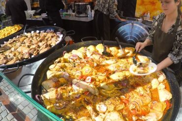 Top of France Street Food. Raclette Melted Cheese, Bourguignon, Duck Confit & more Food