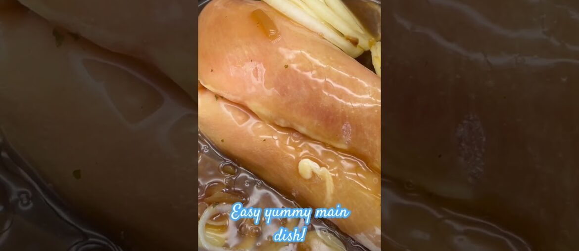 Easy Recipe-French Onion Chicken #easy #easyrecipe #chicken #onion #fallintoshorts #food