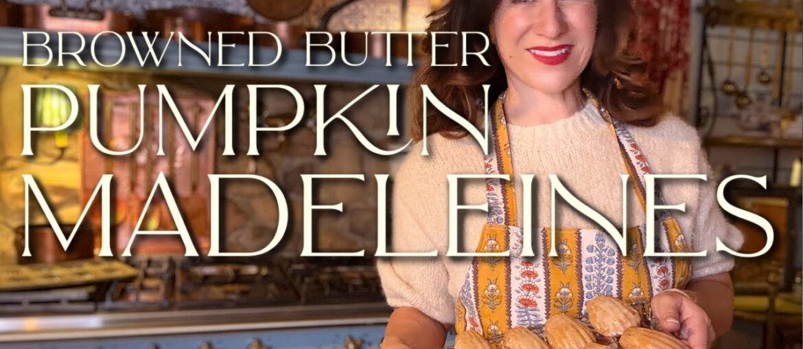 Browned Butter Madeleines | Cozy Fall Baking in My French Country Kitchen Browned Butter Madeleines | Cozy Fall Baking in My French Country Kitchen