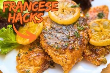 Chicken Francese (Lemon-Butter Wine Sauce) | Restaurant-Style in 20 Minutes
