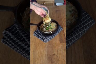 [save/share] FRENCH ONION STEW - a few key additions turn this into a full meal #easydinner #recipe