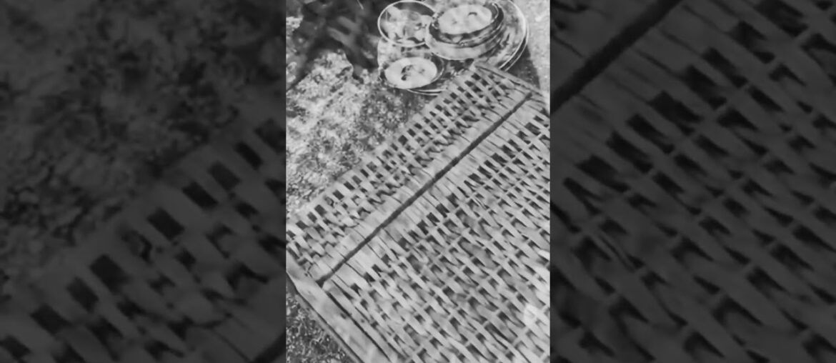 An antique wine basket found at a French flea market