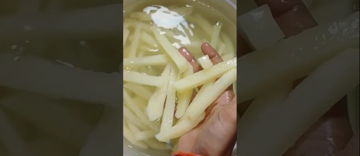 #french fries #potato sticks #snacks items #easy recipe #tea time snacks #crispy french fries