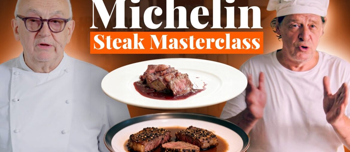Steak au Poivre vs Fillet Bordelaise with Marco Pierre White and Pierre Koffmann | BBC Maestro