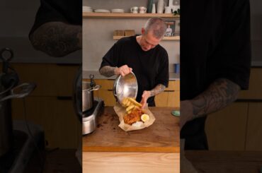 Fish and Chips with Tartar Sauce