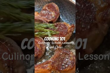 Cooking 101: How To Cook Lamb Chops #cooking101 #lambchops