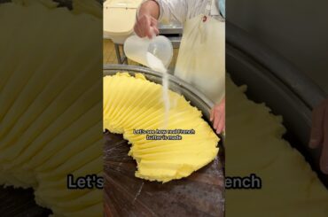 How traditional French butter is made