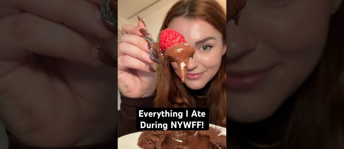 Everything I Ate During New York Wine & Food Fest! #nycfood #centralpark #eating #foodie #foodreview