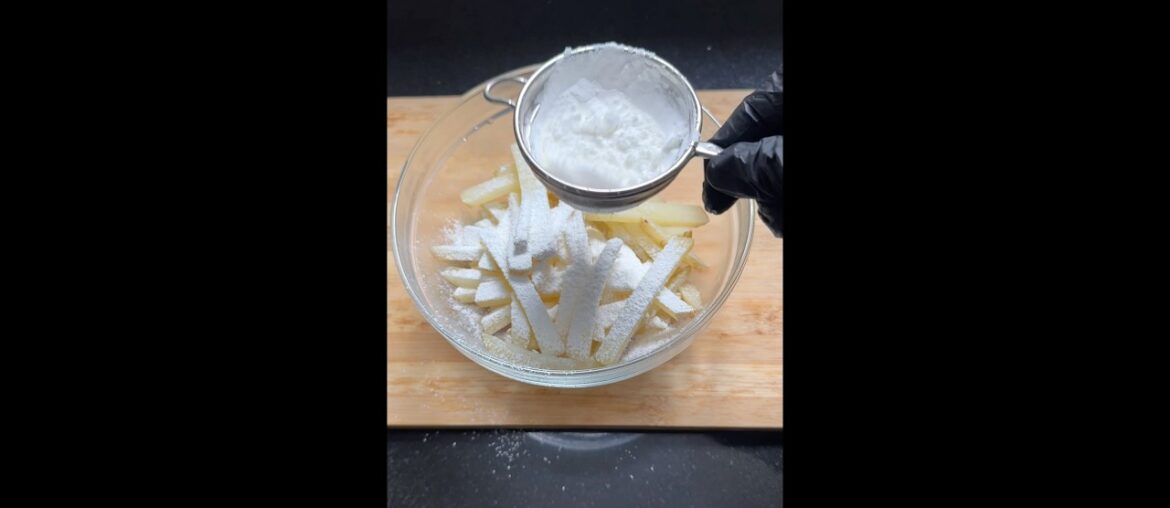 Perfect Crispy French Fries | Easy Recipe for Restaurant-Quality Fries!! #shorts