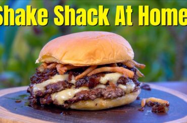 Shake Shack French Onion Burger Copycat Recipe! | Limited Time Burger Menu!
