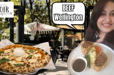 Cozy Night Out: Savoring Mushroom Risotto at a Hidden French Restaurant in Islamabad.