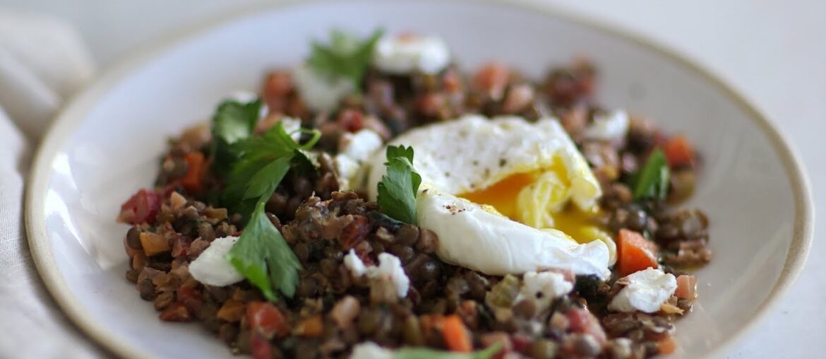 Warm Lentil Salad with Eggs- Healthy Appetite with Shira Bocar Warm Lentil Salad with Eggs- Healthy Appetite with Shira Bocar