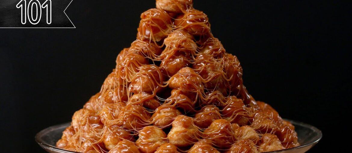 How To Make A Croquembouche (Cream Puff Tower) How To Make A Croquembouche (Cream Puff Tower)