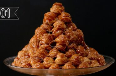 How To Make A Croquembouche (Cream Puff Tower)