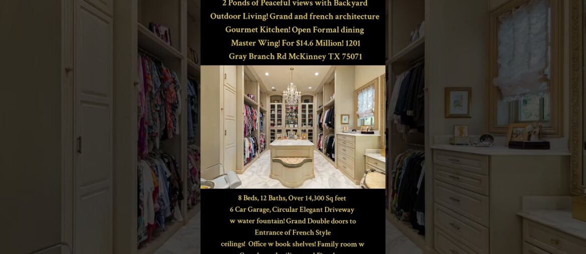 Private Gated in French  Quarters Mansion sitting on over 15 acres! Grand prestigious views & more!