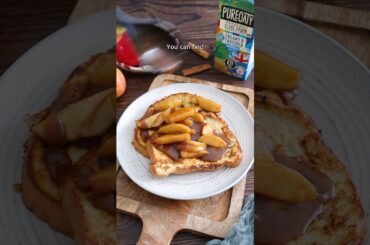 Toffee Apple French Toast #glutenfree #frenchtoast #shorts #recipe