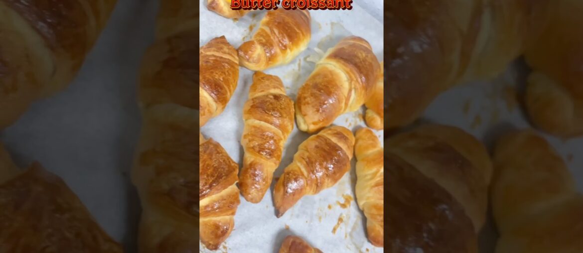 Butter croissant recipe #yasminsyummybites #food #shorts