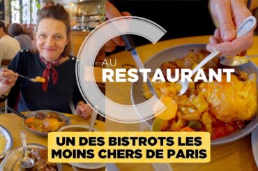 Un des bistrots les moins chers de Paris