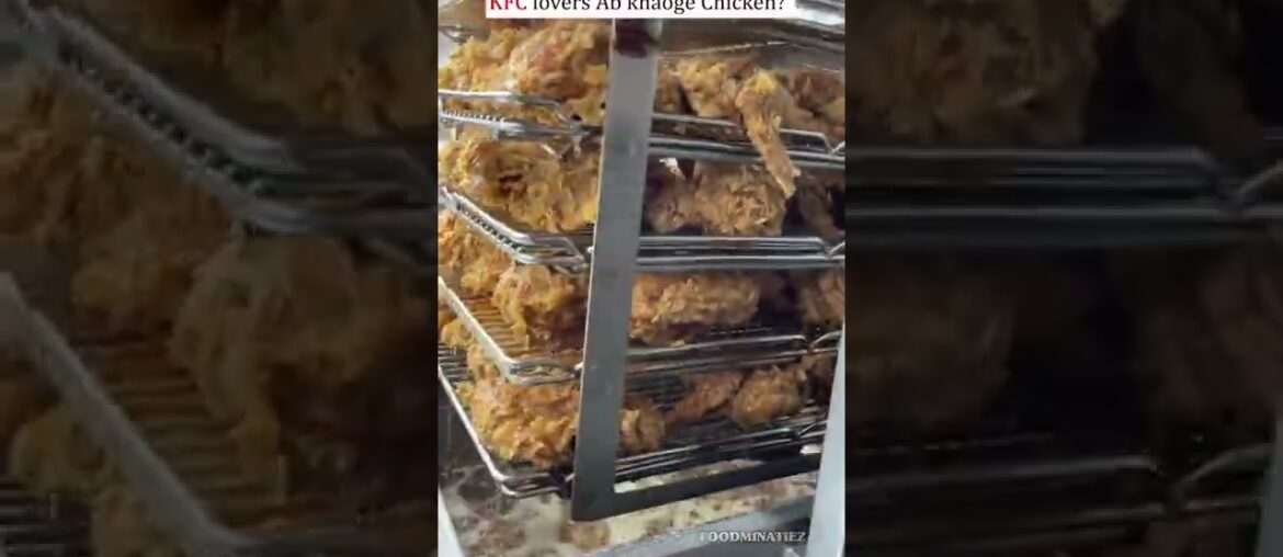 KFC CHICKEN FRY UNHEALTHY STREET FOOD #shorts #kfc #chicken