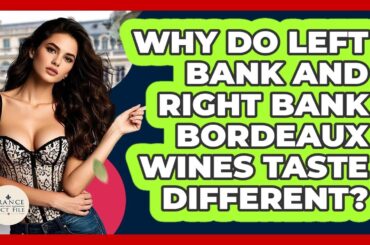 Why Do Left Bank And Right Bank Bordeaux Wines Taste Different? - France Fact File