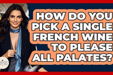How Do You Pick A Single French Wine To Please All Palates? - France Fact File