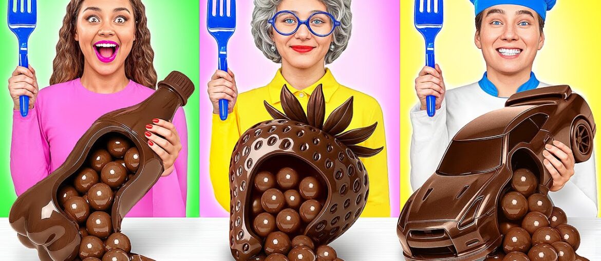 Me vs Grandma Cooking Challenge | Awesome Food Recipes by Multi DO Challenge