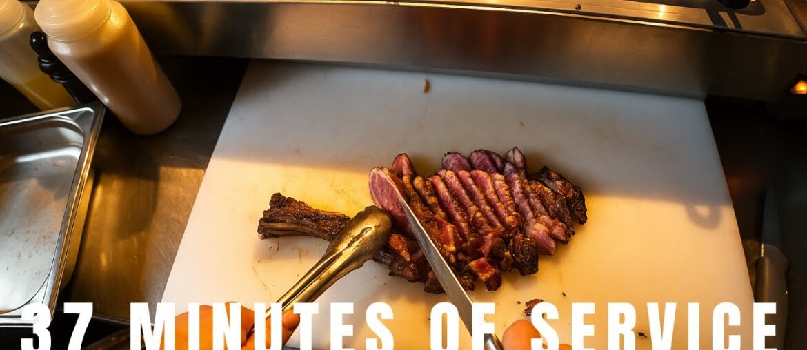Behind the Scenes: 37 Minutes of Hard Work in a French Grill Kitchen