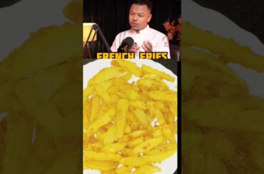 Chef TheArindam / French Fries Recipe ! #shorts #ashortaday #trendingshorts #shortsfeed #bhartisingh