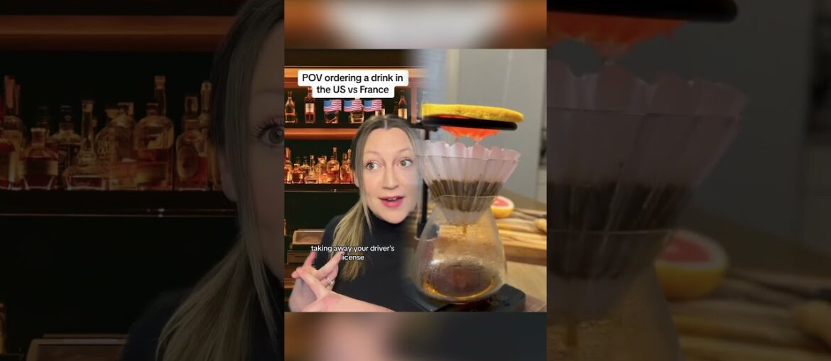 Drinking age in the US vs France with my friends #france #French #usa #american #greenscreen