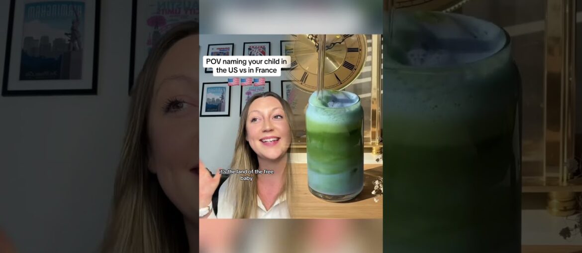 POV naming your child in the US vs in France #france #french #usa #american #parenting