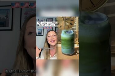 POV naming your child in the US vs in France #france #french #usa #american #parenting