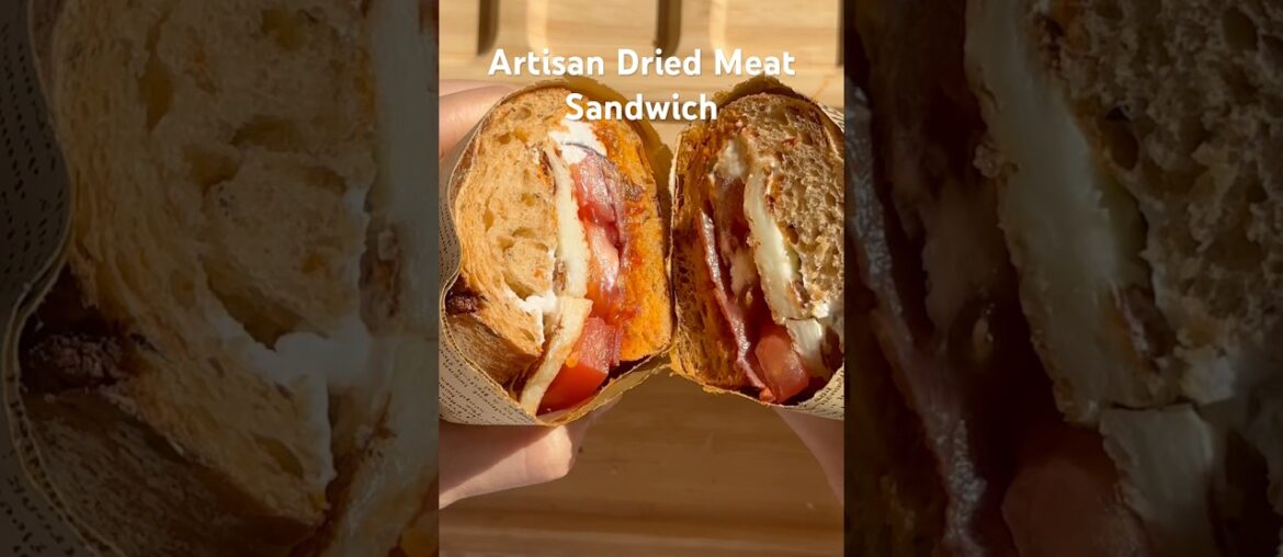 Gourmet Cured Meat & Halloumi Sandwich Recipe! #gourmetsandwich #curedmeat #halloumi #sandwich