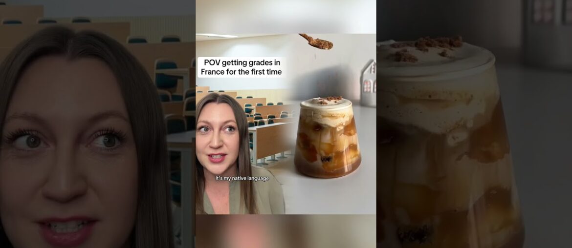 Grading in france be like #france #french #cultureshock #school #livingabroad