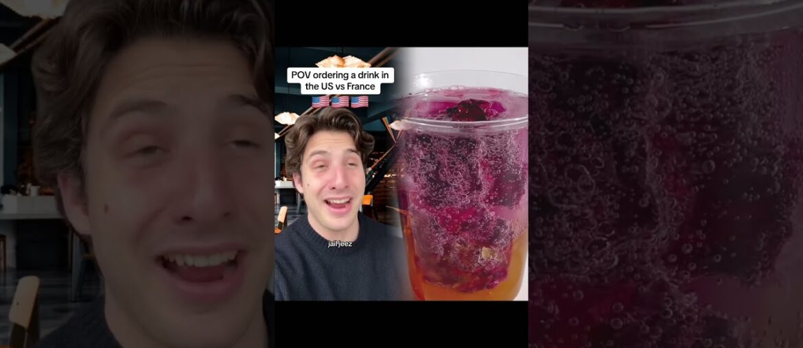 Drinking age in the US vs France with my friends #france #French #usa #american #greenscreen