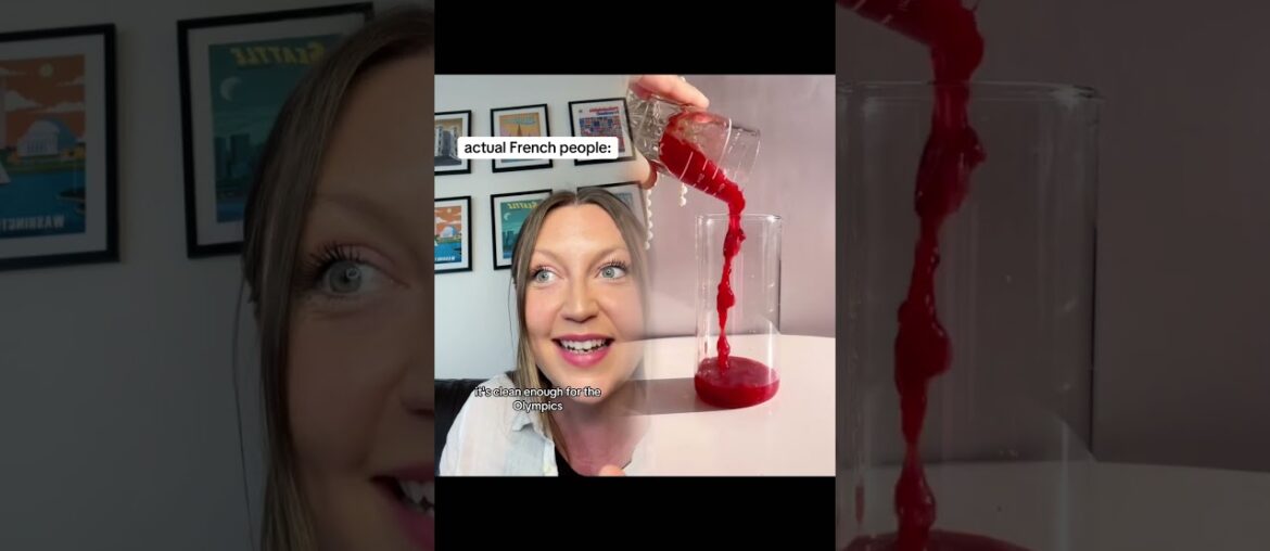 The French once again giving a masterclass in protesting #france #french #olympics #paris #funny