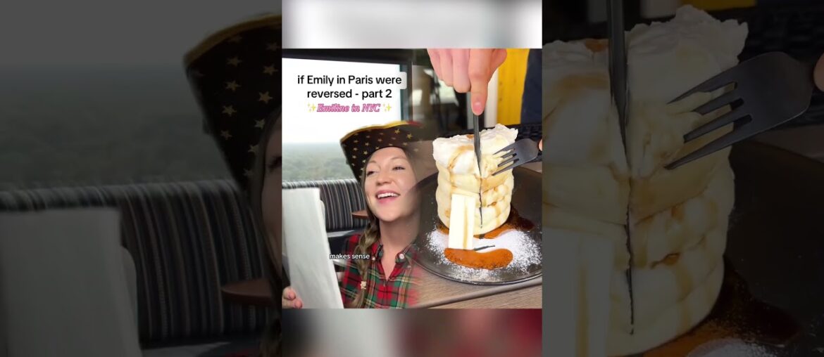Emiline in NYC - part two #france #french #emilyinparis #parody #cultureshock #usa #american
