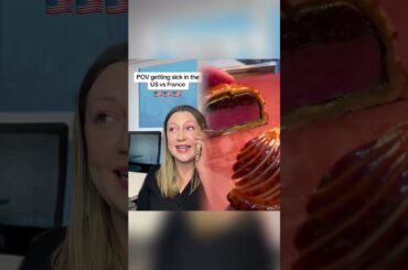 POV getting sick in the US vs France #usa #american #france #french #sickday #sickleave