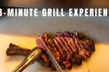 38 Minutes of Authentic French Dining Experience with a Vintage Grill