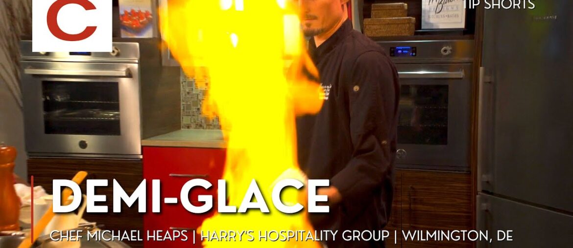 Demi-glace | Chef Michael Heaps | Tips #shorts