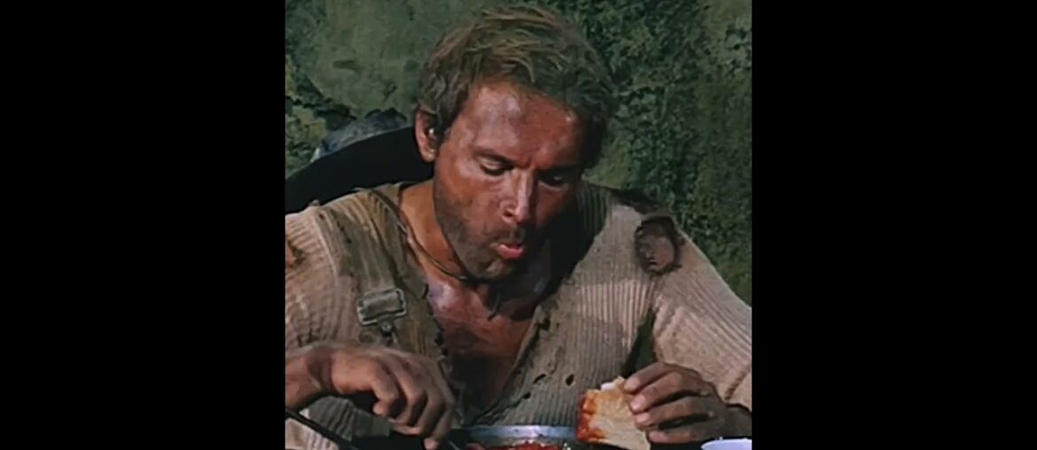 Terence Hill Eating Mexican Beans | They Call Me Trinity #western #budspencer #shorts