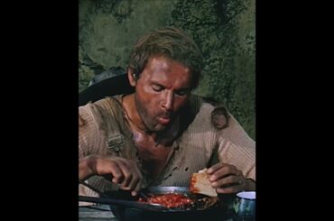 Terence Hill Eating Mexican Beans | They Call Me Trinity #western #budspencer #shorts