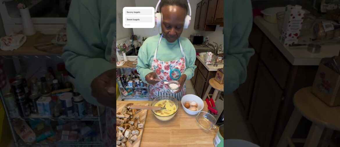 Dollar General Baked French Toast #dollargeneral #recipe #bakedfrenchtoast #bagelfrenchtoast