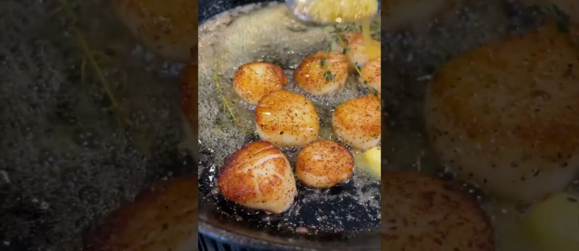 How To Cook Perfect Scallops #SHORTS