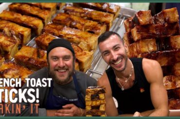 French Toast Sticks! | Makin' It! | Brad Leone