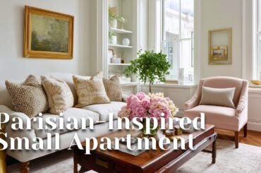 Inside a Parisian-Inspired Small Apartment That Redefines Elegant French Living